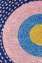 Conceptum Alfombra Ronda Multicolor 200 cm